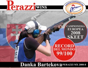 Propagácia firmy Perazzi pri príležitosti vytvorenia môjho finálového svetového rekordu v Nikózii 2008